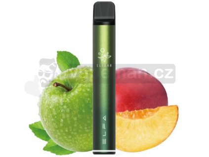 Elf Bar ELFA Apple Peach elektronická cigareta 500mAh  20mg