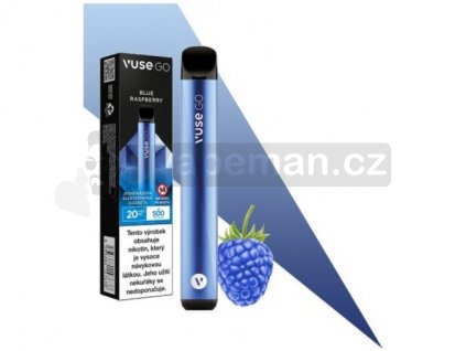 37423 jednorazova e cigareta vuse go blue raspberry 20mg