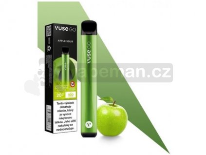 37411 jednorazova e cigareta vuse go apple sour 20mg