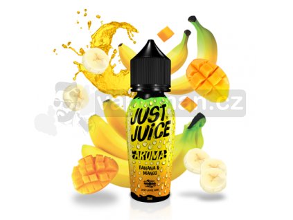 Příchuť Just Juice S&V: Banana & Mango (Banán & mango) 20ml