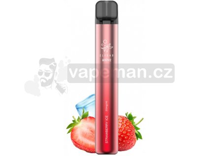 Elf Bar 600 V2 elektronická cigareta Strawberry Ice 20mg