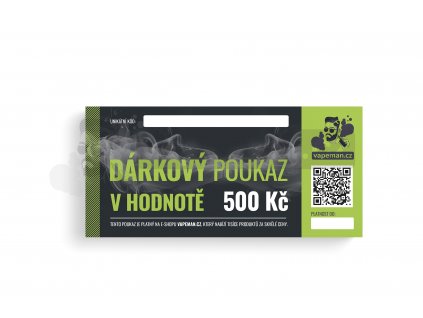 Dárkový poukaz 500,-Kč