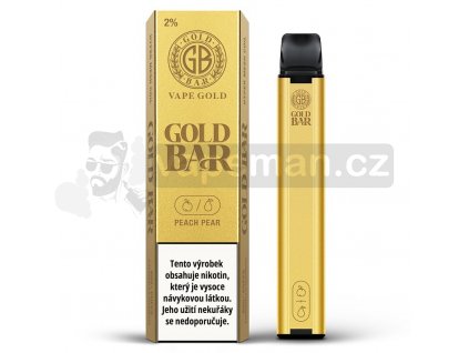 Gold Bar Broskev hruška  20mg