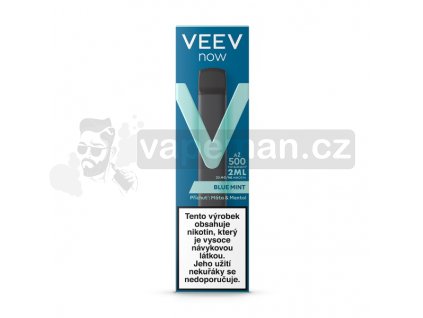 42969 veev now jednorazova e cigareta blue mint