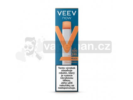 42960 veev now jednorazova e cigareta peach