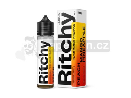 Příchuť Ritchy S&V: Peach Mango Pineapple (Broskev, mango a ananas) 12ml