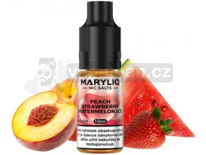 Liquid MARYLIQ - Peach Strawberry Watermelon Ice  20mg