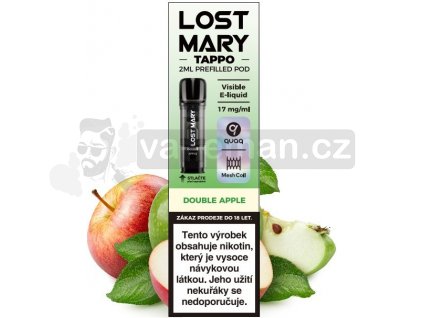 LOST MARY TAPPO Pods Double Apple - cartridge 1Pack  17mg