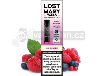 LOST MARY TAPPO Pods Mix Berries - cartridge 1Pack  17mg