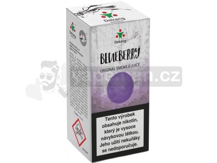 Liquid Dekang Blueberry 10ml - 6mg (Borůvka)