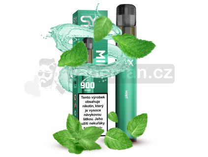 SYX BAR Mint 1pack+tube mockup+shadow 3