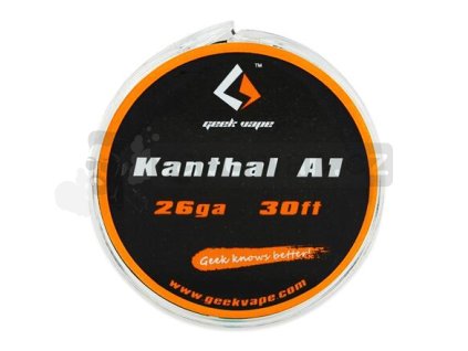 Kanthal A1 - odporový drát 0,4mm 26GA (10m) - GeekVape