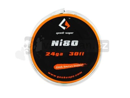 Ni80 - odporový drát 0,5mm 24GA (10m) - GeekVape