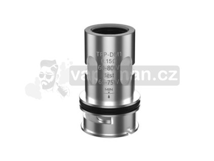 VooPoo TPP žhavící hlava 1ks typ hlavy DM1 0,15ohm