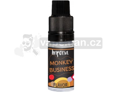 Příchuť IMPERIA Black Label 10ml Monkey Business (Orientální tabák)