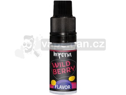 Příchuť IMPERIA Black Label 10ml Wild Berry (Šťavnatá Lesní Jahoda)