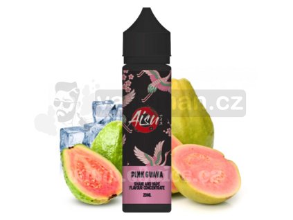 Příchuť ZAP! Juice S&V: AISU Pink Guava (Exotická guava) objem 10ml tabáková nálepka Kolek Q