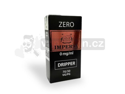 Imperia Zero Dripper beznikotinová báze (70VG/30PG) objem 10ml tabáková nálepka Kolek Q