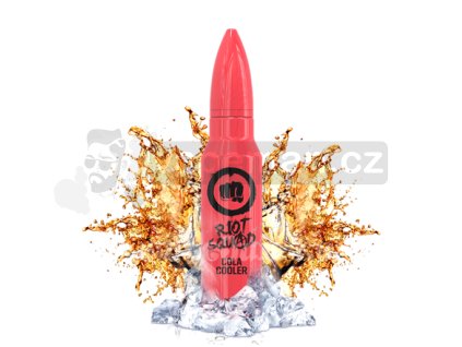 Příchuť Riot Squad S&V: Cola Cooler (Kolový nápoj s mentolem) objem 10ml tabáková nálepka Kolek Q