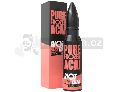 Příchuť Riot Squad BLCK EDTN S&V 10ml Pure Frozen Acai (Ledové bobule acai)