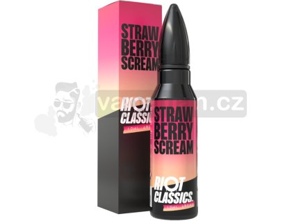Příchuť Riot Squad S&V 10ml Strawberry Scream (Jahodová limonáda)