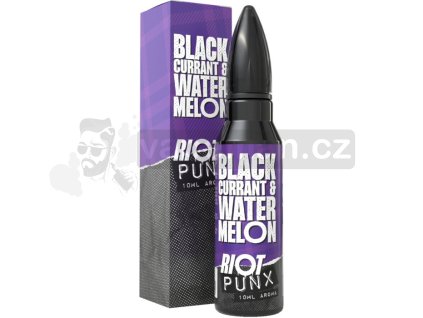 Příchuť Riot Squad PUNX S&V 10ml Blackcurrant & Watermelon (Černý rybíz a vodní meloun)