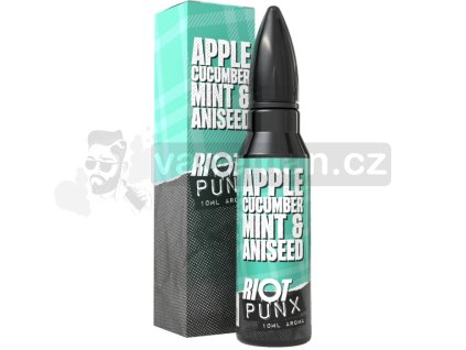 Příchuť Riot Squad PUNX S&V 10ml Apple Cucumber Mint & Aniseed (Jablko s okurkou, mátou a anýzem)