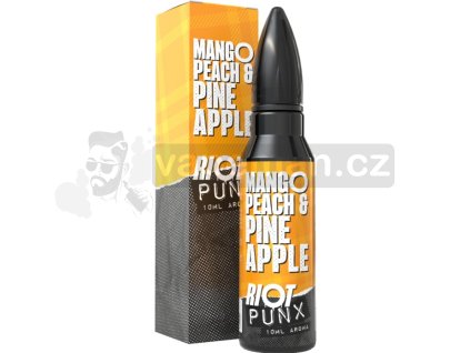 Příchuť Riot Squad PUNX S&V 10ml Mango, Peach & Pineapple (Mango, broskev a ananas)