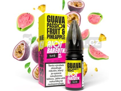 Liquid Riot BAR EDTN Salt Guava Passionfruit Pineapple (Guava, marakuja a ananas) 10ml-20mg