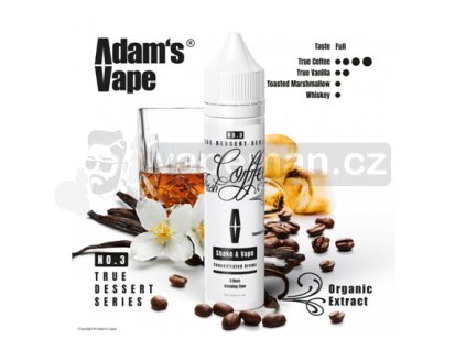 Příchuť True Dessert Series S&V: Irish Coffee (Irská káva) objem 10ml tabáková nálepka Kolek Q