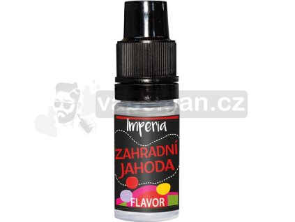 Příchuť IMPERIA Black Label 10ml Garden Strawberry (Zahradní jahoda)