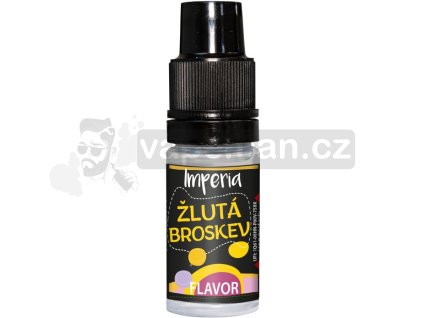 Příchuť IMPERIA Black Label 10ml Yellow Peach (Žlutá broskev)