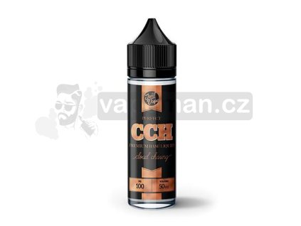 JustVape CCH beznikotinová báze (100VG/0PG) 50ml objem 50ml tabáková nálepka Kolek Q