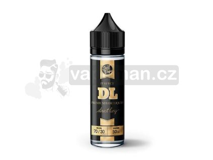 JustVape DL beznikotinová báze (70VG/30PG) 50ml objem 50ml tabáková nálepka Kolek Q