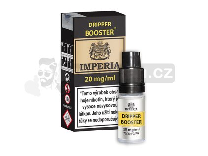 Imperia Dripper Booster (70VG/30PG) 10ml intenzita nikotinu 20mg tabáková nálepka Kolek Q