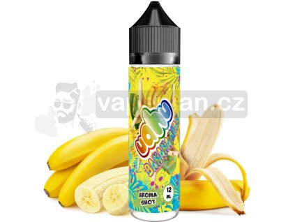Příchuť UAHU S&V 12ml Banana Man