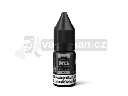 JustVape MTL Booster (50VG/50PG) 10ml / 18mg intenzita nikotinu 18mg tabáková nálepka Kolek Q