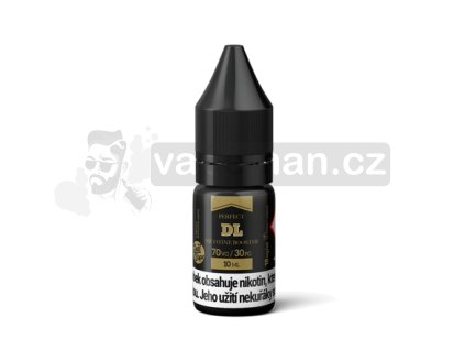 JustVape DL Booster (70VG/30PG) 10ml / 18mg intenzita nikotinu 18mg tabáková nálepka Kolek Q