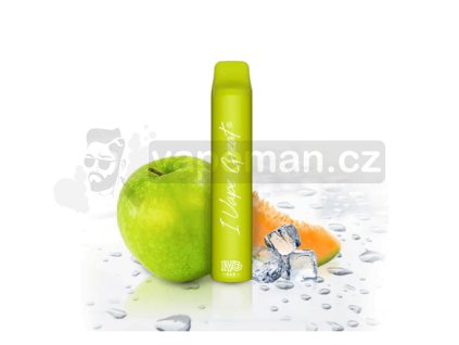 IVG Bar Plus Disposable Pod (Fuji Apple Melon) intenzita nikotinu 20mg tabáková nálepka Kolek Q