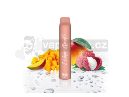 IVG Bar Plus Disposable Pod (Mango Lychee Ice) intenzita nikotinu 20mg tabáková nálepka Kolek Q
