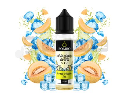 Příchuť Bombo Wailani Juice S&V: Sweet Melon Ice (Ledový cukrový meloun) objem 15ml tabáková nálepka Kolek Q