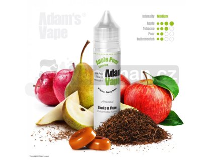 Příchuť Adam´s Vape S&V 10ml Apple Pear Tobacco