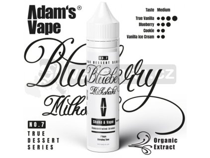 Příchuť Adam´s Vape S&V 10ml Blueberry Milkshake