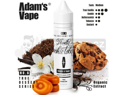 Příchuť Adam´s Vape S&V 10ml Vanilla Cookie Tobacco