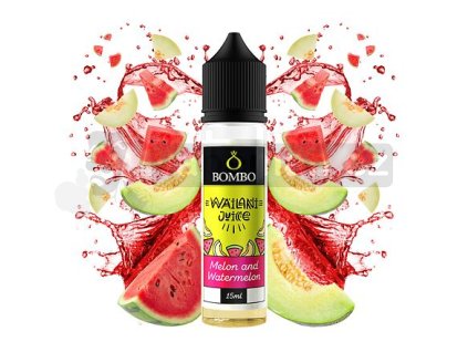 Příchuť Bombo Wailani Juice S&V: Melon and Watermelon (Melounový mix) objem 15ml tabáková nálepka Kolek Q