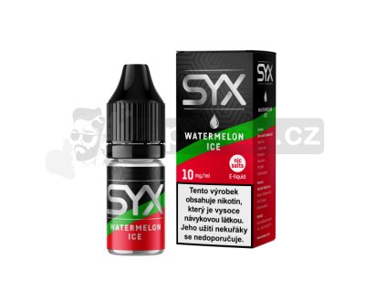 SYX Salt e-liquid - Watermelon Ice 10mg  10mg, 20mg