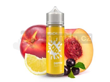 Příchuť Drippin Party S&V: Speachless (Broskvová limonáda) objem 10ml tabáková nálepka Kolek Q