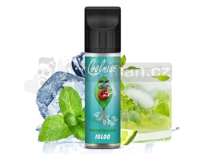 Příchuť CoolniSE S&V: Mátová limonáda Igloo objem 10ml tabáková nálepka Kolek Q