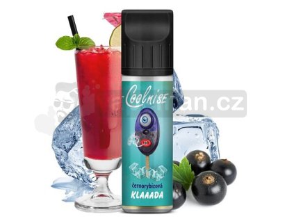 Příchuť CoolniSE S&V: Černorybízová Klaaada objem 10ml tabáková nálepka Kolek Q