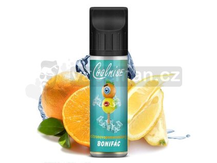 Příchuť CoolniSE S&V: Citronovo-pomerančový Bonifác objem 10ml tabáková nálepka Kolek Q
